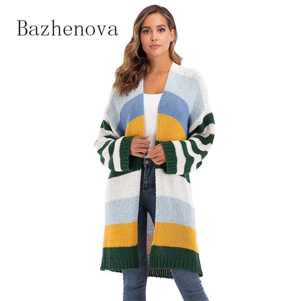women's trench coats bazhenova women winter multicolor stitching striped windbreaker girls sweater lady cardigan jacket woman knitted r, Tan;black
women's trench coats bazhenova women winter multicolor stitching striped windbreaker girls sweater lady cardigan jacket woman knitted r, Tan;black