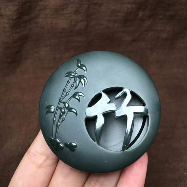 lockets h50#hetian jade pendant, fine, Silver
