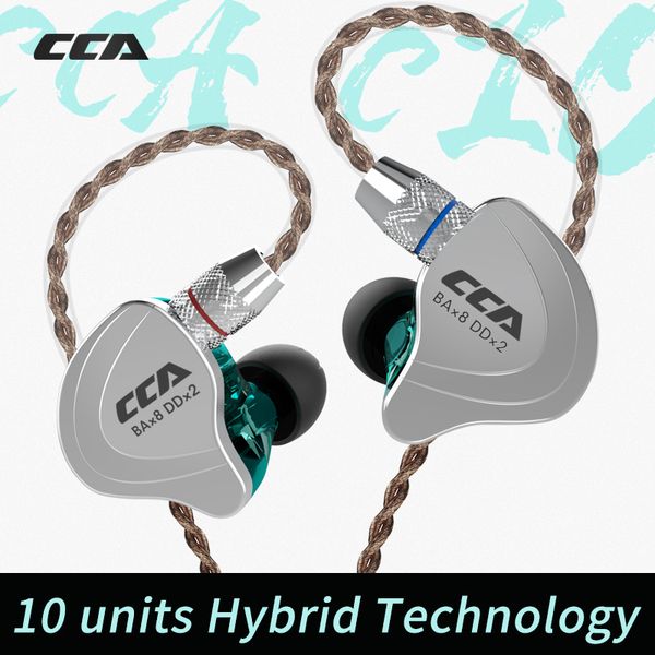 cca c10 4ba+1dd hybrid in ear earphones hifi dj monito running sports earphone 5 drive unit headset noise cancelling earbuds
cca c10 4ba+1dd hybrid in ear earphones hifi dj monito running sports earphone 5 drive unit headset noise cancelling earbuds