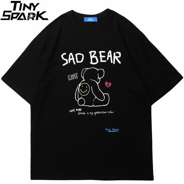 hip hop funny bear letter print tshirt streetwear harajuku cotton t shirt 2021 men summer short sleeve loose t-shirt tees men's t-shir, White;black
hip hop funny bear letter print tshirt streetwear harajuku cotton t shirt 2021 men summer short sleeve loose t-shirt tees men's t-shir, White;black
