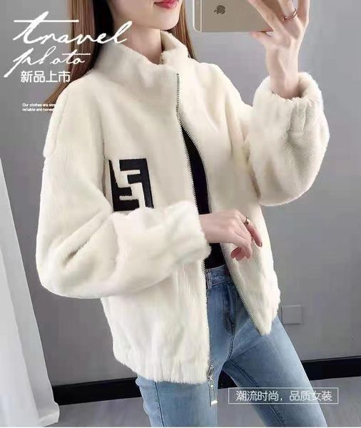 luxury women's jackets 2021 women's fur imitation mink short stand collar lamb wool coat female, Black;brown
luxury women's jackets 2021 women's fur imitation mink short stand collar lamb wool coat female, Black;brown