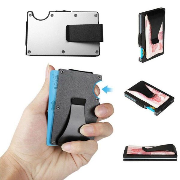wallets rfid shield metal card holder wallet business credit debit door organizer storage, Red;black
wallets rfid shield metal card holder wallet business credit debit door organizer storage, Red;black