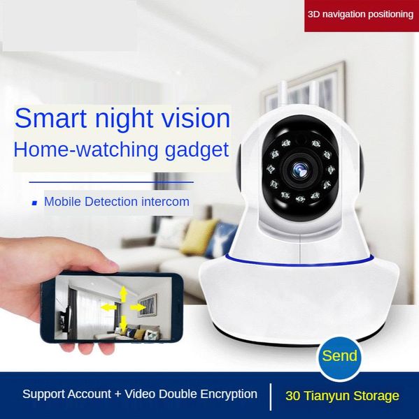 cameras intelligent 360 rotating high-definition wifi wireless camera home voice supermarket anti-theft surveillance
cameras intelligent 360 rotating high-definition wifi wireless camera home voice supermarket anti-theft surveillance