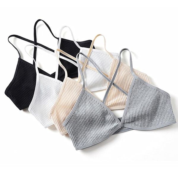 bras deep v triangle cup comfort cotton for women thin french style wireless bralette cross beauty back bra small size, Red;black
bras deep v triangle cup comfort cotton for women thin french style wireless bralette cross beauty back bra small size, Red;black