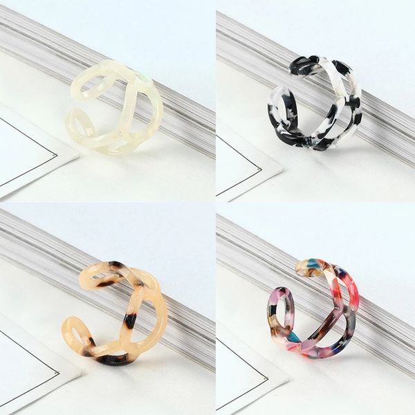 trendy hand-painted candy color dripping oil geometric chain rings for women multicolor irregular open rings jewelry, Silver
trendy hand-painted candy color dripping oil geometric chain rings for women multicolor irregular open rings jewelry, Silver