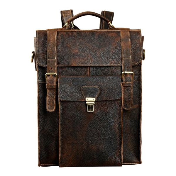 backpack design male real leather casual fashion large capacity travel bag school daypack for men 2106
backpack design male real leather casual fashion large capacity travel bag school daypack for men 2106
