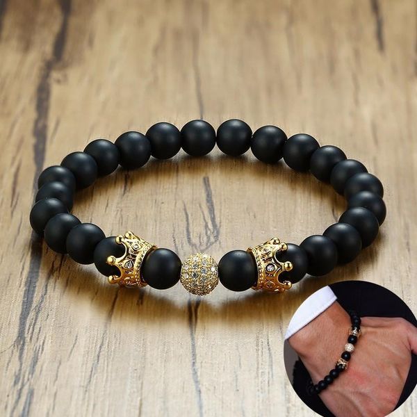 king golden crown and black matte carnelian stone stretch extensible beaded bracelet for men jewelry beaded, strands
king golden crown and black matte carnelian stone stretch extensible beaded bracelet for men jewelry beaded, strands