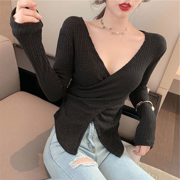 women's blouses & shirts blouse women v-neck slim-fit long sleeve autumn blusas ropa de mujer, White
women's blouses & shirts blouse women v-neck slim-fit long sleeve autumn blusas ropa de mujer, White