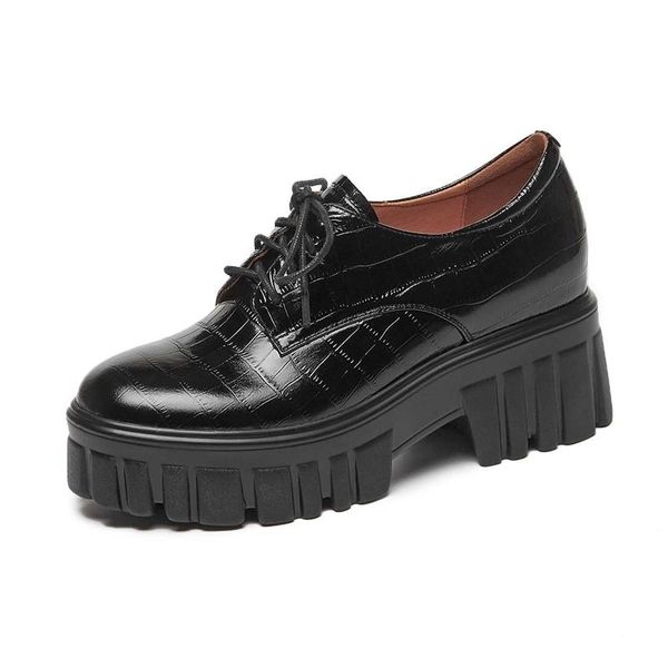natural leather round toe high heels brand shoes young lady daily wear lace up retro leisure basic women pumps l0f1 dress, Black
natural leather round toe high heels brand shoes young lady daily wear lace up retro leisure basic women pumps l0f1 dress, Black