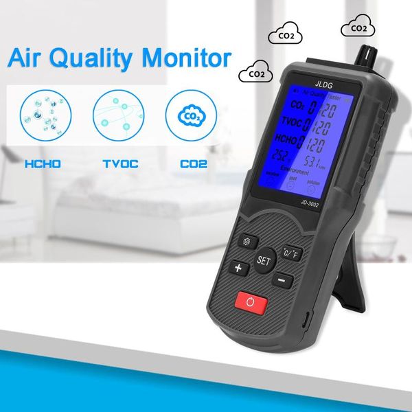 gas analyzers jd-3002 air quality meter multifunctional tester co2 tvoc temperature humidity measuring device detector
gas analyzers jd-3002 air quality meter multifunctional tester co2 tvoc temperature humidity measuring device detector