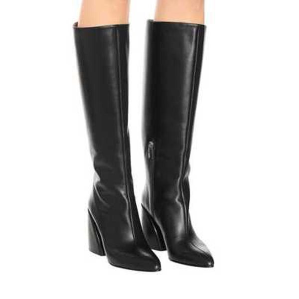 boots black leather crystal block heel knee high almond toe street style fashion dress outfit winter spring shoes ladies
boots black leather crystal block heel knee high almond toe street style fashion dress outfit winter spring shoes ladies