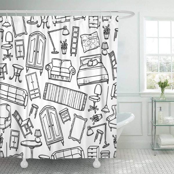 shower curtains fabric curtain with hooks doodle furniture modern and classic accessories sketch desk chair household lamp
shower curtains fabric curtain with hooks doodle furniture modern and classic accessories sketch desk chair household lamp