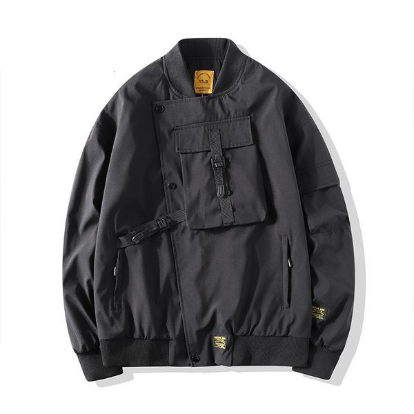 down men's men mulit-pocket cargo bomber steetwear hip hop jackets jacket outwear coats, Black
down men's men mulit-pocket cargo bomber steetwear hip hop jackets jacket outwear coats, Black