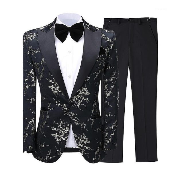 (suit + trousers) suit men's two-piece groomsmen costume wedding dress slim korean version of the suits & blazers, White;black
(suit + trousers) suit men's two-piece groomsmen costume wedding dress slim korean version of the suits & blazers, White;black