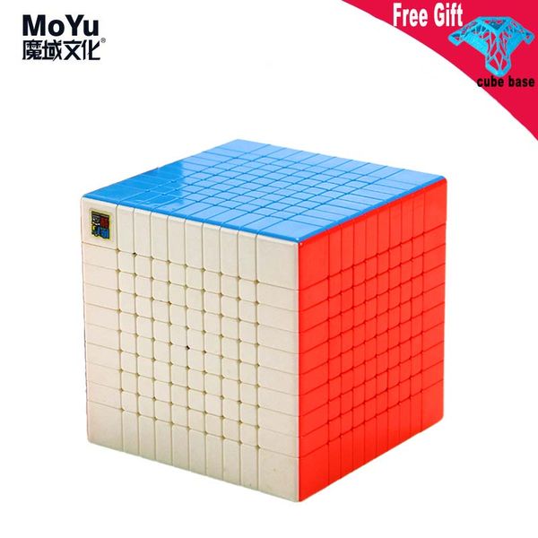 MoYu Meilong 10 Layers Magic Cube stickerelss Cubing Classroom 10x10 Speed Puzzle Educational Toys Kid Game Cubo magico
MoYu Meilong 10 Layers Magic Cube stickerelss Cubing Classroom 10x10 Speed Puzzle Educational Toys Kid Game Cubo magico