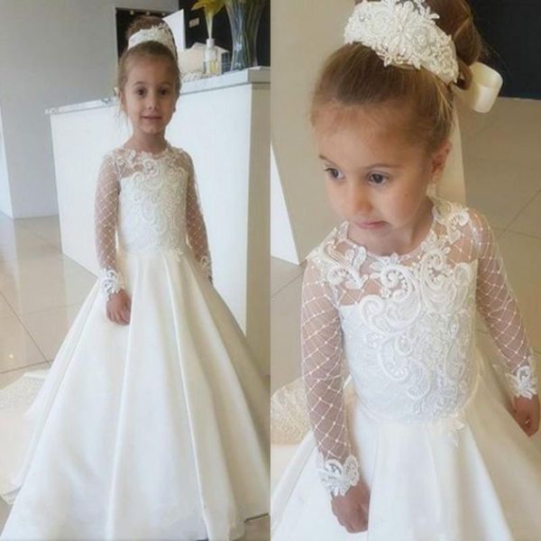 girl's dresses flower girls for weddings lace satin long sleeves princess children birthday party gown, Red;yellow
girl's dresses flower girls for weddings lace satin long sleeves princess children birthday party gown, Red;yellow