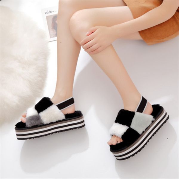 sandals women's plush winter shoes, fur, warm, flat bottom, indoor, large size 44, high qu s2z6, Black
sandals women's plush winter shoes, fur, warm, flat bottom, indoor, large size 44, high qu s2z6, Black