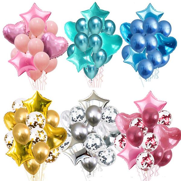 party decoration 14pcs multi confetti balloon happy birthday balloons gold silver helium globos boy girl baby shower deco supplies
party decoration 14pcs multi confetti balloon happy birthday balloons gold silver helium globos boy girl baby shower deco supplies