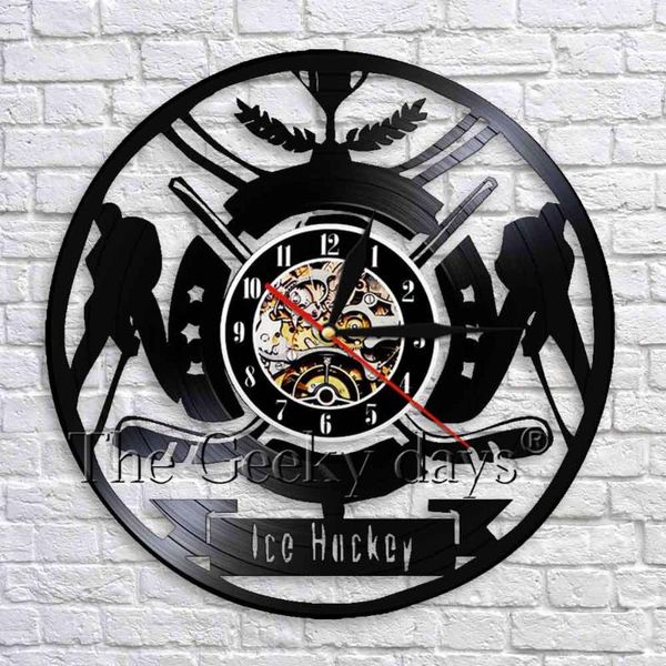wall clocks 1piece ice hockey decor record clock modern handmade art your room original gift for fans
wall clocks 1piece ice hockey decor record clock modern handmade art your room original gift for fans