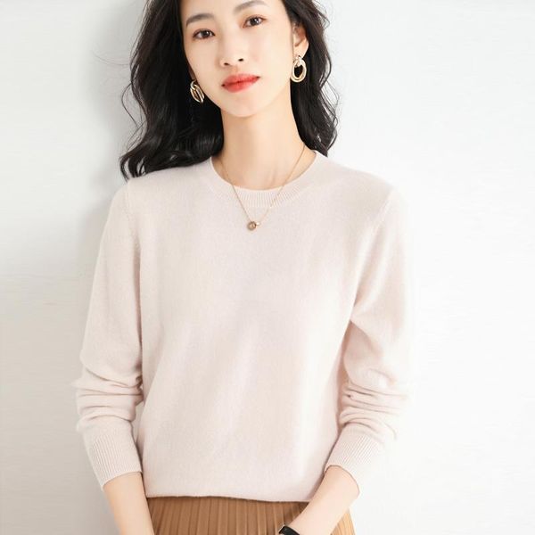 women's sweaters solid color spring, autumn and winter european style fashion o-neck pullover knitted cashmere wool sweater, White;black
women's sweaters solid color spring, autumn and winter european style fashion o-neck pullover knitted cashmere wool sweater, White;black