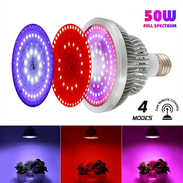 switchable 50w growing lamp full spectrum e27 high power led grow light for indoor hydroponics seeding vegetables flowering tent lights
switchable 50w growing lamp full spectrum e27 high power led grow light for indoor hydroponics seeding vegetables flowering tent lights