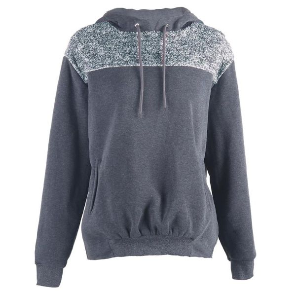 women's hoodies & sweatshirts 2021 autumn and winter color matching pocket hoodie european american plush stitching women, Black
women's hoodies & sweatshirts 2021 autumn and winter color matching pocket hoodie european american plush stitching women, Black