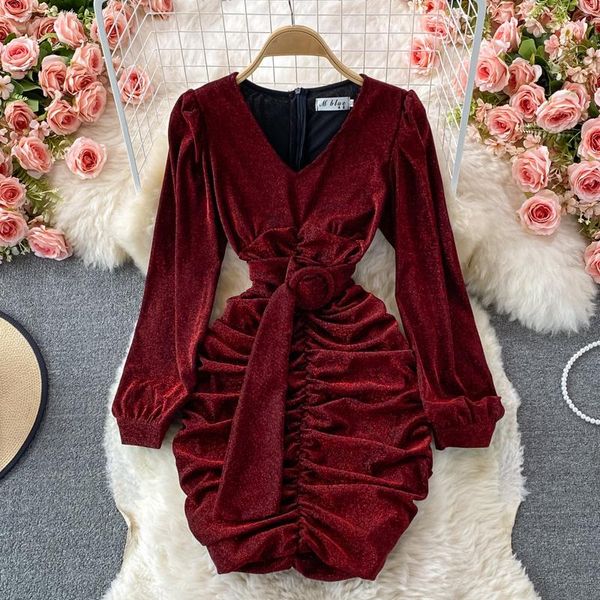 casual dresses 2021 autumn fashion slim bright silk bubble sleeve v-neck wrap hip dress long, Black;gray
casual dresses 2021 autumn fashion slim bright silk bubble sleeve v-neck wrap hip dress long, Black;gray