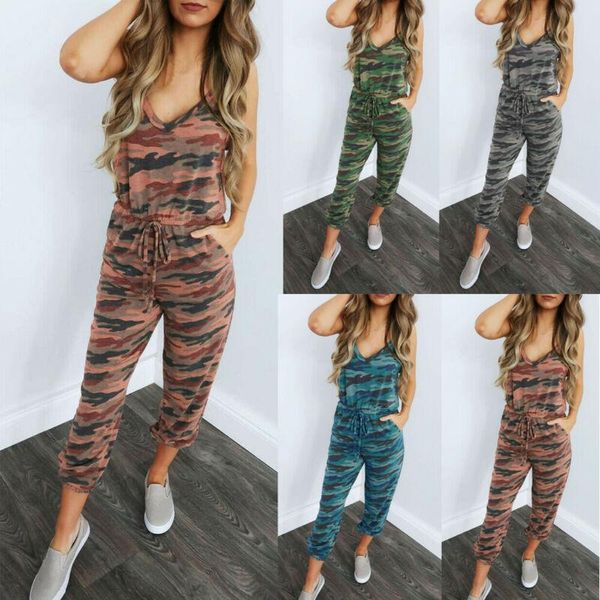 women's jumpsuits & rompers women jumpsuit sleeveless romper female casual slim camouflage playsuit fashion ladies trousers plus size, Black;white
women's jumpsuits & rompers women jumpsuit sleeveless romper female casual slim camouflage playsuit fashion ladies trousers plus size, Black;white