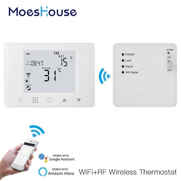 smart home control wifi thermostat wall-hung gas boiler water electric underfloor heating temperature controller work with alexa google
smart home control wifi thermostat wall-hung gas boiler water electric underfloor heating temperature controller work with alexa google