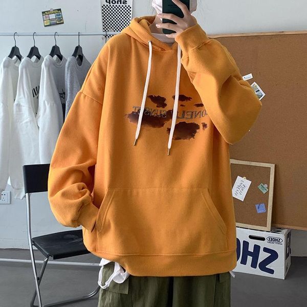 men's hoodies & sweatshirts autumn winter velvet hooded loose korean student trendy clothes wild casual hip hop p7tl, Black
men's hoodies & sweatshirts autumn winter velvet hooded loose korean student trendy clothes wild casual hip hop p7tl, Black