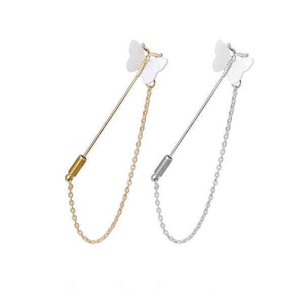 pins, brooches 1pc butterfly metal lapel pin for women shell muslim hijab clips with chain wedding jewelry accessories, Gray
pins, brooches 1pc butterfly metal lapel pin for women shell muslim hijab clips with chain wedding jewelry accessories, Gray