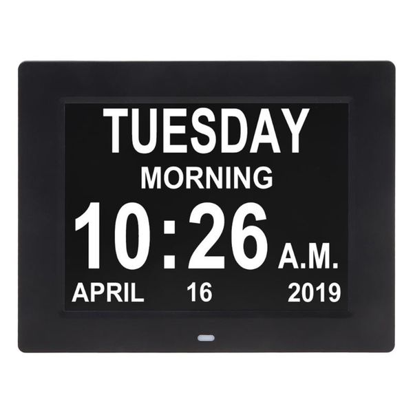 timers 8" inch ips digital clock calendar with oversized font date day reminder for elderly and children
timers 8" inch ips digital clock calendar with oversized font date day reminder for elderly and children