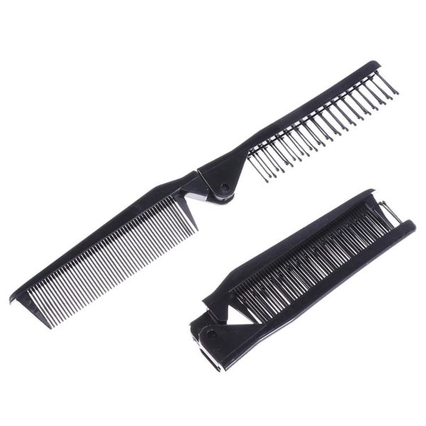 hair brushes 5pcs black portable foldable comb double headed long straight folding anti-static brush for travel, Silver
hair brushes 5pcs black portable foldable comb double headed long straight folding anti-static brush for travel, Silver
