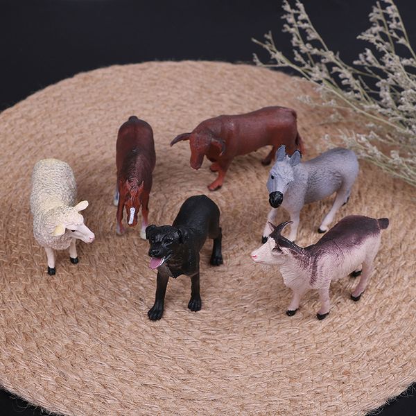 new6pcs simulated farm animal sheep dog horse donkey ox cow set plastic model toys children static plastic model set toys
new6pcs simulated farm animal sheep dog horse donkey ox cow set plastic model toys children static plastic model set toys