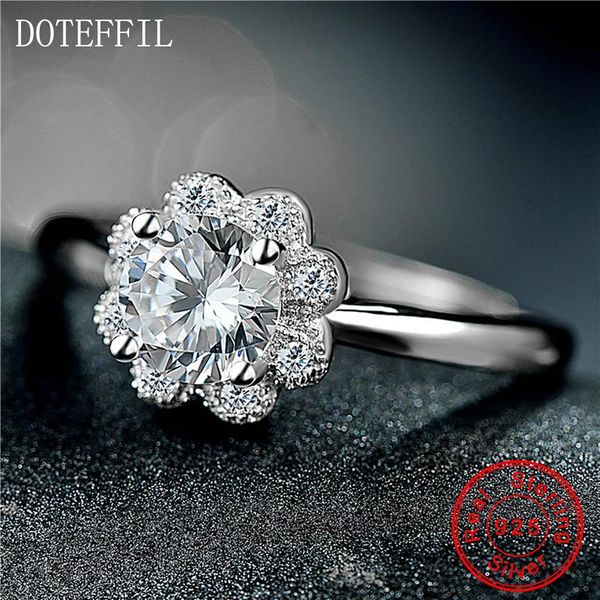cluster rings doteffil 925 silver women ring fashion charm flowers crystal 100% female jewelry, Golden;silver
cluster rings doteffil 925 silver women ring fashion charm flowers crystal 100% female jewelry, Golden;silver