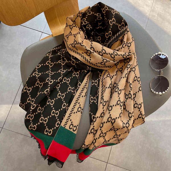 70% off design scarf 2021 new winter scarf imitation cashmere fashion jacquard women's autumn and winter windproof warm thickened air c, Blue;gray
70% off design scarf 2021 new winter scarf imitation cashmere fashion jacquard women's autumn and winter windproof warm thickened air c, Blue;gray