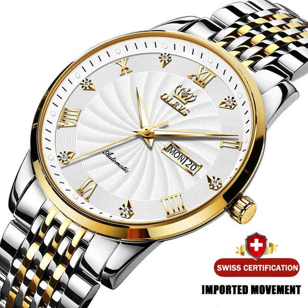 men mechanical wristwatches luxury brand automatic menstainless steel waterproof business relogio masculino 6630, Silver
men mechanical wristwatches luxury brand automatic menstainless steel waterproof business relogio masculino 6630, Silver