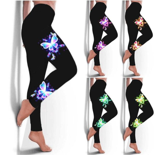 women's leggings women fashion butterfly print pants plus size casual high waist sport spodnie damskie fitness, Black
women's leggings women fashion butterfly print pants plus size casual high waist sport spodnie damskie fitness, Black