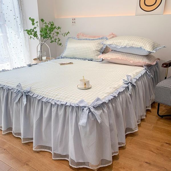 bedding sets smooth bed skirt cover cushion breathable sleep with elastic pillowcase non-slip summer cooling protection
bedding sets smooth bed skirt cover cushion breathable sleep with elastic pillowcase non-slip summer cooling protection