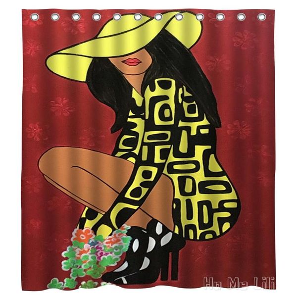 shower curtains yellow high heeled girl holding flowers in red print with big brims by ho me lili curtain hooks
shower curtains yellow high heeled girl holding flowers in red print with big brims by ho me lili curtain hooks
