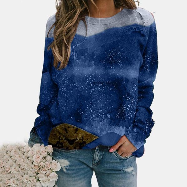 women blouses and scenery print long sleeve o-neck casual pullover plus size blouse winter chemisier femme women's & shirts, White
women blouses and scenery print long sleeve o-neck casual pullover plus size blouse winter chemisier femme women's & shirts, White