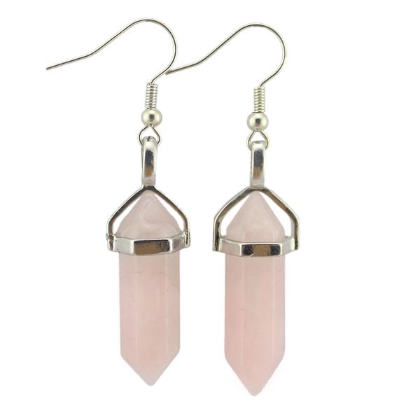natural stone charms drop earrings reiki healing hexagonal dangle amethyst lapis fluorite pink crystal earring women piercing jewelry, Golden
natural stone charms drop earrings reiki healing hexagonal dangle amethyst lapis fluorite pink crystal earring women piercing jewelry, Golden
