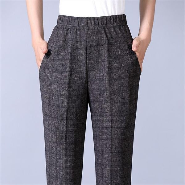 autumn winter middl aged womens capris warm velvet elastic waist casual straight pants female trousers plus size clothing, Black;white
autumn winter middl aged womens capris warm velvet elastic waist casual straight pants female trousers plus size clothing, Black;white