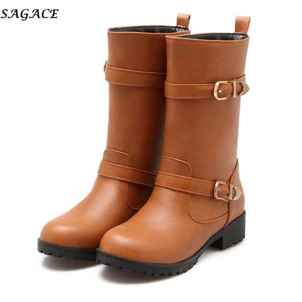 boots sagace round toe women pu leather ladies casual boot warm short motorcycle shoes woman botas mujer #4z, Black
boots sagace round toe women pu leather ladies casual boot warm short motorcycle shoes woman botas mujer #4z, Black