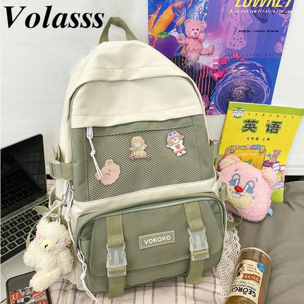 backpack volasss fashion female woman nylon kawai rucksack cute student school bag 2021 teenage girl casual bookbag mochilas
backpack volasss fashion female woman nylon kawai rucksack cute student school bag 2021 teenage girl casual bookbag mochilas