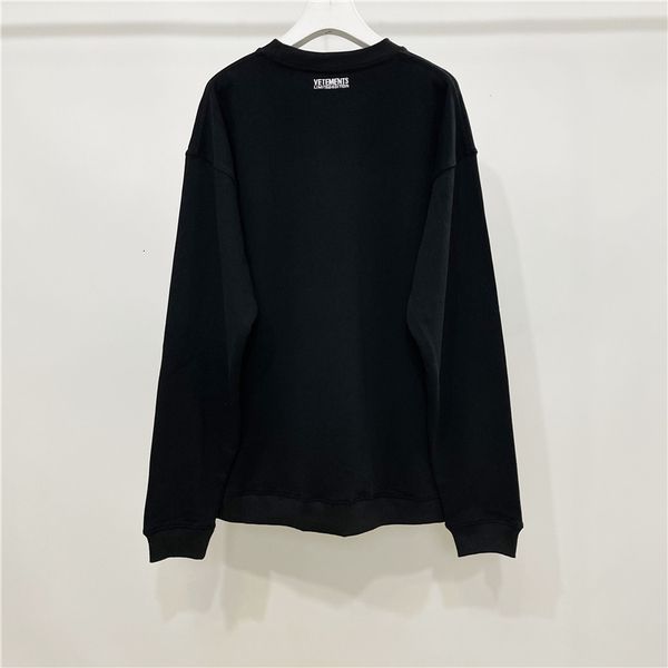 men's hoodies & sweatshirts large sweatshirt with foam pattern vetement, male fashion, female 1:1, hood, back collar vtm, embroidered, Black
men's hoodies & sweatshirts large sweatshirt with foam pattern vetement, male fashion, female 1:1, hood, back collar vtm, embroidered, Black