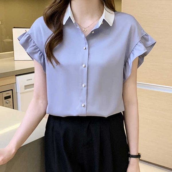 summer korean fashion satin women shirts turn-down collar office lady button up blouse plus size xxxl green ladies 210531, White
summer korean fashion satin women shirts turn-down collar office lady button up blouse plus size xxxl green ladies 210531, White