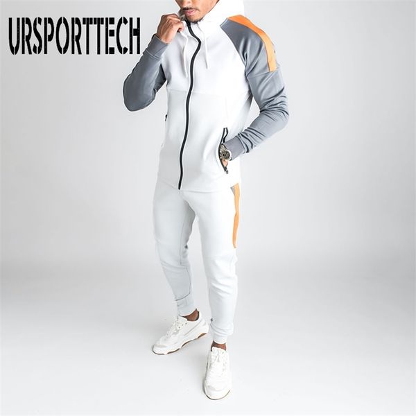 men joggers suit sets solid tracksuit man brand spring autumn sport suit male hoodies+ pants warm sportswear men's clothing 211109, Gray
men joggers suit sets solid tracksuit man brand spring autumn sport suit male hoodies+ pants warm sportswear men's clothing 211109, Gray