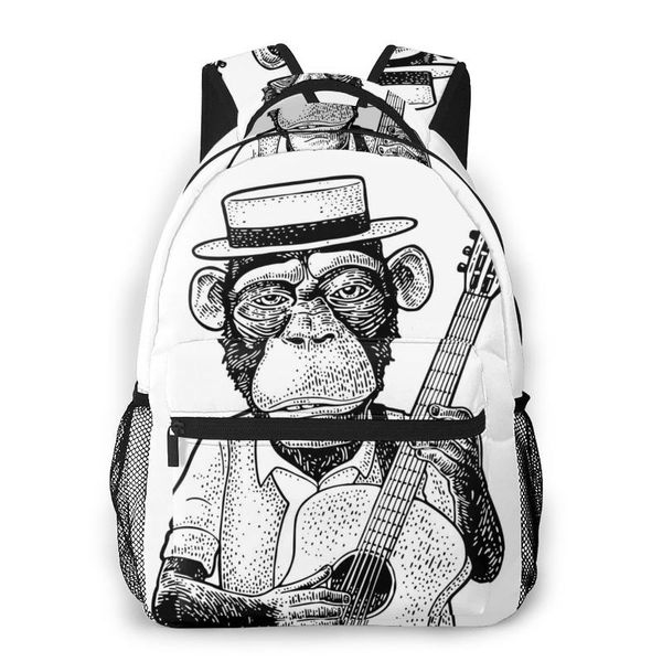 backpack fashion 2021 funny monkey dressed hat and shirt holding guitar
backpack fashion 2021 funny monkey dressed hat and shirt holding guitar