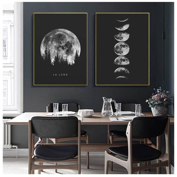 paintings minimalist full moon poster art black white phases prints solar system canvas picture painting decoration for living room
paintings minimalist full moon poster art black white phases prints solar system canvas picture painting decoration for living room